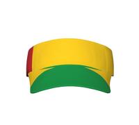 KKAFGBV Drapeau du Liechtenstein Casquette de soleil réglable Imprimé Casquette de golf transparente UV Protection UV Casquette de plage d'été Casquette de baseball, Drapeau de la Guinée-Bissau