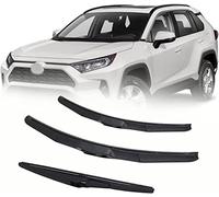 KKAIRA Balais D'essuie-Glaces pour Toyota RAV4 RAV-4 XA50 2019 2020 2021, Balais D'essuie-Glace Avant Et Arrière Essuie Glaces Jeu De