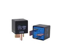 KKAIRGLH Relais de démarrage 4pin 5pin 12v 70A/30A Relais Automobile Faisceau Bas-Haut Ventilateur climatisation Relais de Voiture 1 pièces(F 4pin)