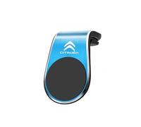 KKBFB Support Téléphone Voiture pour Citroen C4 C-Triomphe 2007-2011, Bouche D'aération Porte Téléphone Voiture Rotation 360° & Opération à Une Main,Blue