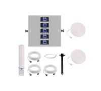 KKBSTR Amplificateur 4G 5G Amplificateur Reseau Mobile 5 Bandes, Deux Antennes Intérieures