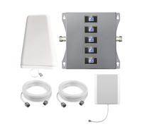 KKBSTR Amplificateur Reseau Mobile Amplificateur 4G 5G, 5 Bandes 800/900/1800/2100/2600MHz, Améliorez Votre 2G/3G/4G/5G