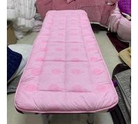 KKCD Surmatelas Cotton Beauty Bed avec Tête Trapézoïdale Protège Matelas Éponge Douce pour Table De Massage Lit De Spa Couverture De Lit De Cils avec Trou De Respiration,Pink2,70x180cm