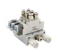 KKCZOFMJ Électrovanne combinée SY5120, vanne de Commande de Cylindre à Commande électronique Unique SY5120-5LZD-01 SY5120-6LZD-01, 1 pièce(Sy5120-3lzd-01 6mm)