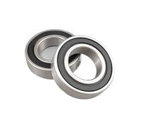 KKCZOFMJ Lot de 2 roulements Hybrides en céramique 18307RS 18 x 30 x 7 mm ABEC-7 for boîtiers de pédalier de vélo, roulements à Billes Si3N4, Accessoires 18307-2RS