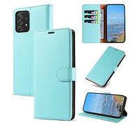 KKEIKO Coque pour Galaxy A52 4G / Galaxy A52 5G / Galaxy A52S 5G, Antichoc Magnetique Étui à Rabat avec Porte Cartes, Portefeuille Housse en Cuir PU pour Samsung Galaxy A52 / Galaxy A52S 5G, Vert