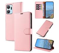 KKEIKO Coque pour Honor X7A, Antichoc Magnetique Étui à Rabat avec Porte Cartes, Portefeuille Housse en Cuir PU pour Honor X7A, Rose