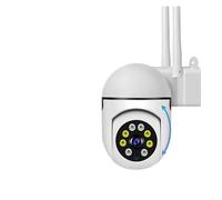 KKENZA Caméra de Surveillance extérieure WiFi YCC365 Plus, détection Humaine par IA, Protection de sécurité, vidéosurveillance avec caméra IP 1080P(EU Plug,1080P)