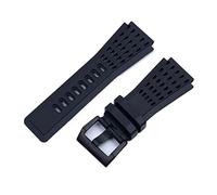 KKFAUS Bracelet de montre en caoutchouc souple et résistant à la poussière 34 mm x 24 mm pour bracelet de montre Bell Ross BR01 BR03, 24mm, Agate