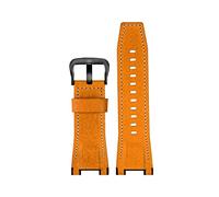 KKFAUS Bracelet de montre en cuir pour Casio GST-S100G / S110 / S130L / W100G / W110 / 210B / 400G / 410 / 26 x 14 mm, 26X14mm, Agate