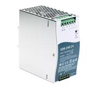 KKHCMZPI Alimentation Industrielle à découpage 240 W à Sortie Unique SDR-240-24 SDR-240-48 88-264 V CA / 124-370 V(SDR-240-48)