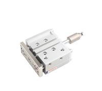 KKHCMZPI Cylindre à Course réglable à Trois Axes, Double Tige de Guidage, TCMJ12X10-10S TCMJ12X20-20S TCMJ16X25-20S TCMJ16X30-20S TCMJ12X50-25S(TCMJ16X40-20S)