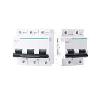 KKHCMZPI Disjoncteur C120H 63A 80A 100A 125A 1P 2P 3P 4P Type C/Type D(2P,63A)