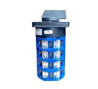 KKHCMZPI Interrupteur à cames LW26-125/4 2/3/4/5 Positions 125 A 690 V Sélecteur de Commutation Rotatif DIY 16 bornes Vis Contact argenté LW28 YMW26(01)