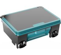 KKI H3 Robot écumoire solaire pour piscine, contrôle par application | Auto-stationnement, 3 modes, 2 vitesses, indicateur de batterie par application, boîtier résistant aux UV