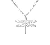 kkjoy Collier de Libellule en Acier inoxydable Collier à Pendentifs d'Elfes Volants Bijoux pour Femme Charmante