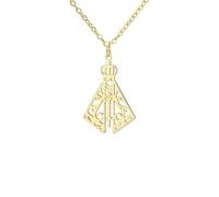 kkjoy Collier Notre-Dame du Rosaire de Fátima Bijou Religieux Catholique