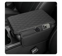 KKJZFRDCR Coussin Accoudoir Central Voiture, pour Nissan Qashqai e-Power J12 2021-2025 Protection Console Centrale Cuir PU Anti-Rayures Rembourrage Ergonomique
