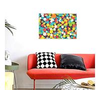 KKLWEGU Toile murale moderne de 30,5 x 45,7 cm, motif confettis lumineux, peinture pour chambre à coucher, salon, décoration murale d'intérieur