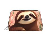 KKLWEGU You Are Awesome Trousse de maquillage en cuir imperméable avec fermeture éclair pour femmes et filles, Argenté., Taille unique