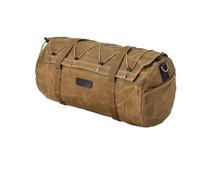 KKMNAIF Sac De Voyage Portable en Toile Batik pour Moto, Sac De Sport Sacoche De Selle De Moto(Khaki)