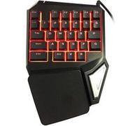 Clavier Delux KKmoon T9 Pro Clavier de jeu USB Filaire Clavier Professionnel à une main 29 Clé LED rétro-éclairé pour LOL