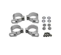 KKNSYW 1 Ensemble de carénage de Phare de Quart de Moto, Pare-Brise 35-50mm 45mm 49mm, Support de Pince de Fourche Compatible avec Sportster XL 883 1200