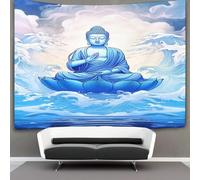 KKPBHTYVG Le Bouddha 3D Effet Tapisserie Murale Déco Pour Chambre Salon Serviette De Plage 100cmx150cm