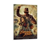 KKPLO Indiana Jones And The Dial of Destiny Poster décoratif sur toile Poster mural moderne pour chambre à coucher 20 x 30 cm