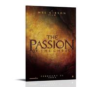 KKPLO Poster de film The Passion Of The Christ - Impression sur toile - Décoration murale moderne pour chambre à coucher - 40 x 60 cm