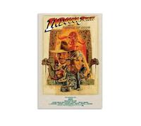 KKPLO Poster décoratif sur toile Indiana Jones et Temple de la Destination, décoration murale moderne pour chambre à coucher (40 x 60 cm)