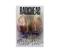KKPLO Radiohead Poster décoratif sur toile pour chambre à coucher 50 x 75 cm