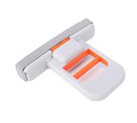 KKPLZZ 2025 Nouvelle Mini Vadrouille éponge Pliable, Vadrouille de Nettoyage à Main Auto-pressante pour Utilisation Sèche et Humide, avec Tête éponge Haute densité pour Tables, Comptoirs, (Blanche)