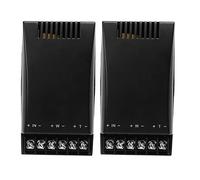 KKPLZZ 2Pcs Crossover Audio de Voiture, 2 Voies 100W Sortie 12V ABS Shell Haut-Parleur Crossover avec Condensateur Haute Fréquence, pour Véhicule Universel