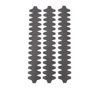 KKPLZZ 3PCS Padel Racket Protector, 15,7 Pouces PU Frame Guard Sticker pour la Protection des Bords de Raquette, Viscosité de l'usure pour Les Accessoires Sportifs