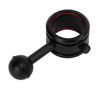 KKPLZZ à Rotule de Plongée, Support de Lampe de Poche en Alliage D'aluminium avec Revêtement Dur anodisé, Conception de Rotule Standard pour Torche de Plongée sans Interface