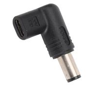 KKPLZZ Adaptateur USB Type C Femelle vers DC, 7.4x5.0mm, Puce Intelligente E Mark, 100W PD, Charge Rapide, Adaptateur de Prise C vers DC