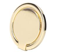 KKPLZZ Anneau de Support de Téléphone, Poignée de Téléphone en Métal Rotative à 360 ° avec Forte Adsorption pour Support Magnétique de Voiture, Universel pour Téléphones et Tablettes (Dorée)