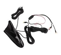 KKPLZZ Antenne D'aileron de Requin 12 V, Antenne de Voiture Multifonction GPS Dab FM WiFi Haute sensibilité avec Câble de 5 M, pour Remplacement D'antenne Radio Universelle