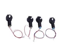 KKPLZZ Bras de Moteur de Drone, 2 Pièces de Rechange Avant et 2 Arrière avec Connecteurs Universels pour E88 E88PRO E525 E99 E99PRO E100 P1 P5PRO K3 S1 P8