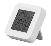 KKPLZZ Capteur d'humidité de Température WiFi, Hygromètre Numérique avec écran LCD rétroéclairé pour Maison Intelligente, 0 ℃ à 60 ℃ 0% RH à 99% RH, Rappel de Basse Tension Invi