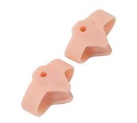 KKPLZZ Correcteur D'oignon, Séparateur D'orteils pour Soulager la Douleur, Ajusteur D'hallux Valgus avec Conception D'arc à Double Anneau, Matériau en Silicone Souple pour un Alig (Couleur de la peau)