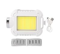 KKPLZZ Crésigner la Lampe de Poche, LED à L'épreuve de l'eau Lumière de Course avec Une Lumière de Signal SOS Rouge pour Les Aventures en Plein Air Randonnée à Cyclisme (Blanc)