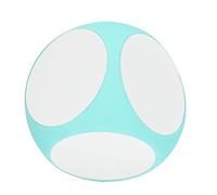 KKPLZZ Dés Vierges, Dés Pédagogiques Inscriptibles et Nettoyables avec des Couleurs Vives, pour Les Jeux Mathématiques et la Pratique de L'orthographe des Mots à la Maternelle et (Verte)