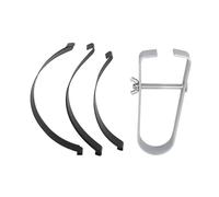 KKPLZZ Ensemble de Compresseur de Segments de Piston de Moto, Kit D'outils D'installation de Cylindre en Acier allié de 50 à 85 Mm avec 4 Anneaux, pour la Plupart des Tailles de M
