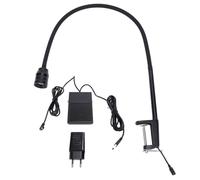 KKPLZZ Lampe UV à Pince de Table 10W, Portable, Flexible, à Durcissement Rapide, Sèche-Ongles avec Pince à Col de Cygne, 100-240V, Lampe de Bureau LED à Clipser (Prise UE)