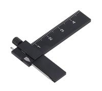 KKPLZZ Modèle de Traceur Parallèle équidistant, Règle de Traçage Isométrique Réglable avec Conception Ergonomique, pour un Marquage et une Gravure Précis (Noire)