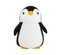 KKPLZZ Oreiller Cervical 2 en 1, Mignon Pingouin en Forme de U Oreiller de Cou Oreiller de Soutien du Cou Oreiller de Voyage Doux et Confortable pour Camping randonnée Voiture Avion