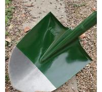 KKPLZZ Pelle à Creuser de Jardin, Pelle à Creuser de Jardinage à Tête Ronde Pointue de Remplacement pour Outil de Jardin de Cour à la Maison en Acier au Manganèse