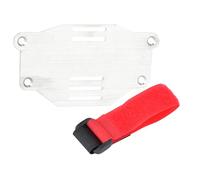 KKPLZZ Plaque de Batterie Montée à l'avant, pour Chenille -4 RC avec Vis